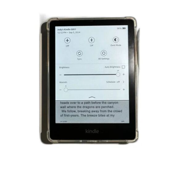 Amazon Kindle Paperwhite Signature Edition (32 GB) 6.8“ display, M2L4EK - Black - Picture 4 of 6